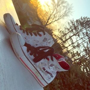 Worn one direction shoes